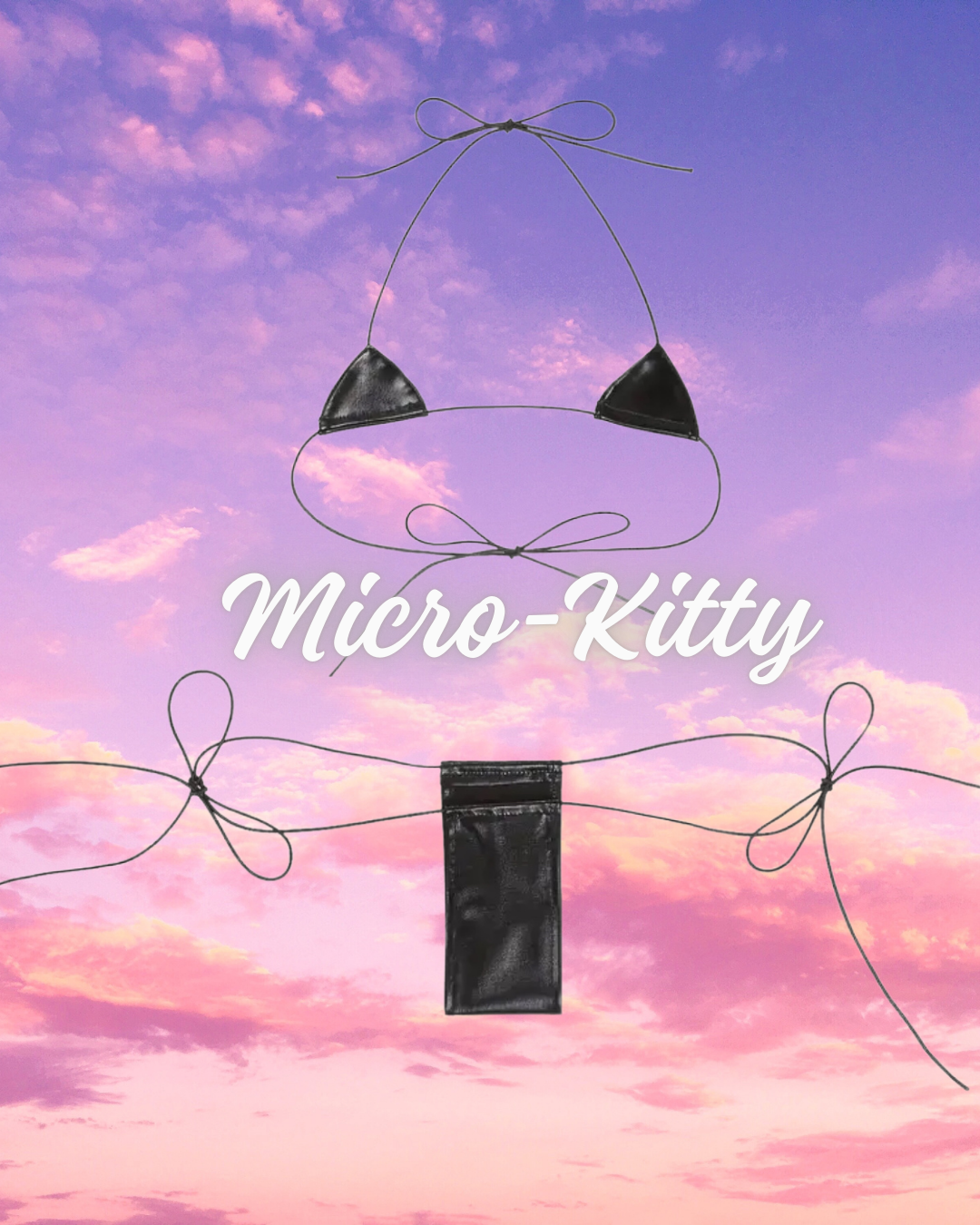 Micro Kitty Stringkini