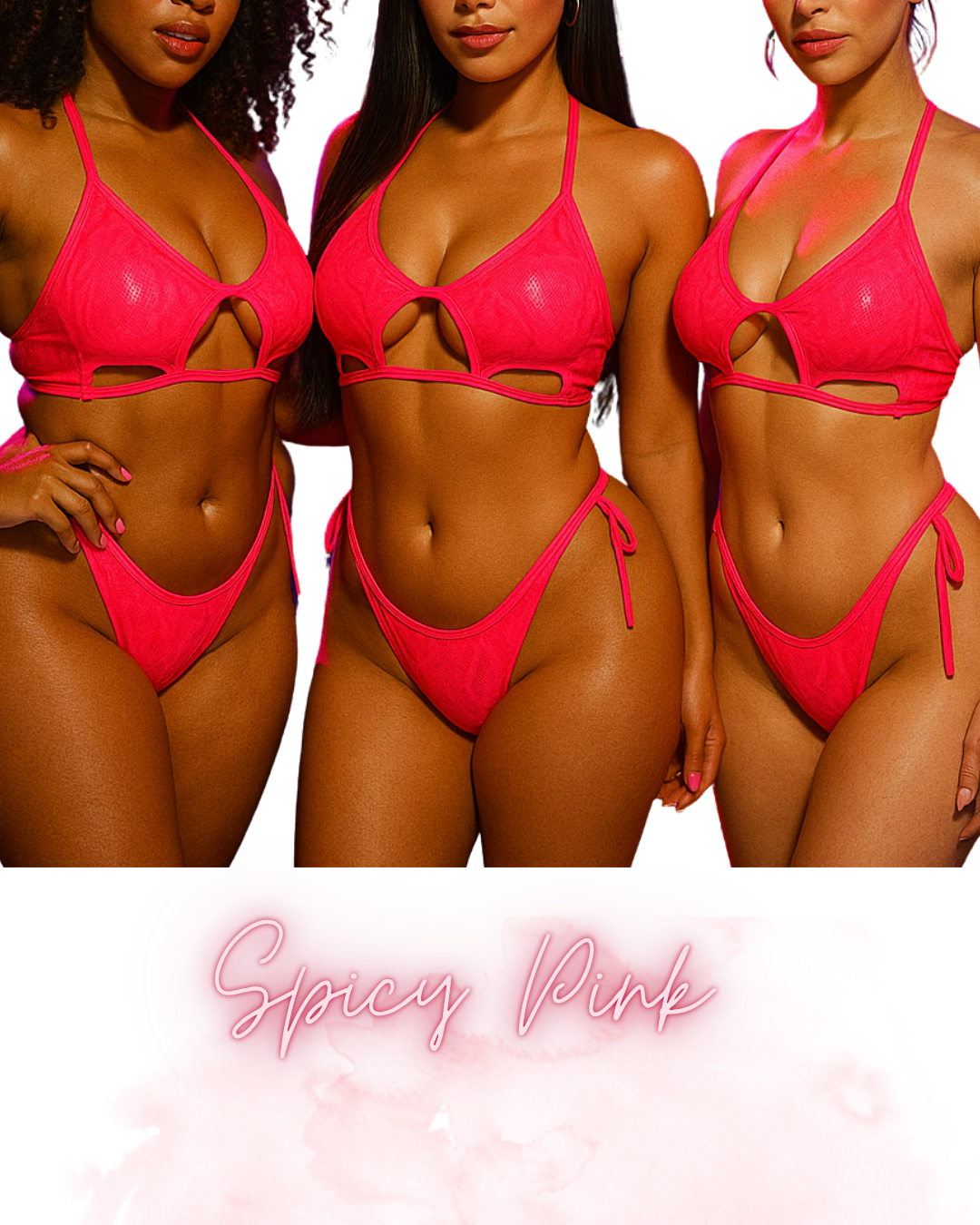 Bright Pink Bikini 